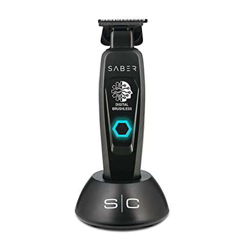 StyleCraft Saber and Precision Saber Professional Full Metal Body Digital Brushless Motor Cordless Hair Trimmers