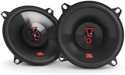 JBL Stage 3527F - 5.25” Two-way car audio speaker, No Grill, Black