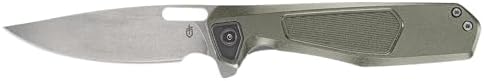 Gerber Gear MiniSada Folding Pocket Knife with Clip, Utility Foldable Knife with Steel Blade, EDC Gear