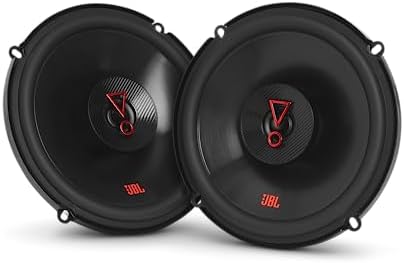 JBL Stage 3627F - 6.5” Two-way car audio speaker, No Grill, Black