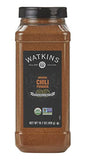 Watkins Gourmet Spice, Organic Chili Powder, Bulk Food Service Size, 16.1 oz (Pack of 1)