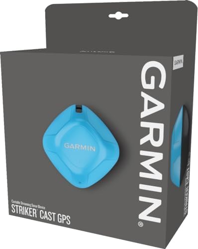 Garmin Striker Cast, Castable Sonar with GPS, Pair with Mobile Device and Cast from Anywhere, Reel in to Locate and Display Fish on Smartphone or Tablet (010-02246-02)
