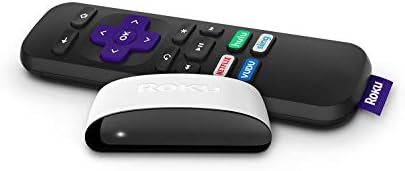 Roku SE | Fast High-Definition Streaming. Easy On The Wallet. | TV Must Have USB Port for Power | Includes: Remote, HDMI Cable, and USB Power Cable (White/Purple) (Renewed)
