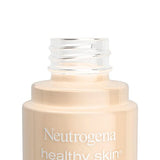 Neutrogena Healthy Skin Liquid Makeup Foundation, Broad Spectrum SPF 20 Sunscreen, Lightweight & Flawless Coverage Foundation with Antioxidant Vitamin E & Feverfew, Classic Ivory, 1 fl. oz