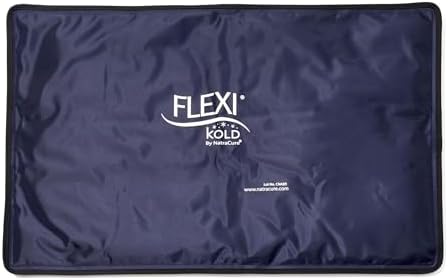 FlexiKold Extra Large Gel Soft Flexible Ice Pack for Injuries – Ice Compress, Ice Pad, & Flat Ice Wrap for Post Surgery for Injuries of Shoulder, HIPS & Full Back – XL – Oversize 13” x 21.5”