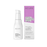 Acure Radically Rejuvenating Retinoid Overnight Complex, Moisturizer Night Treatment, Fight Wrinkles & Anti-Aging Support with Plant Squalane, Polyglutamic Acid & Hyaluronic Acid 100% Vegan -1.7 fl oz