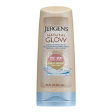 JERGENS Natural Glow Wet Skin Moisturizer, Fair to Medium Skin Tones, 7.5 OZ