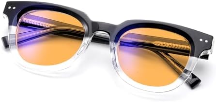 Blue Light Blocking Reading Glasses Amber Blue Blocker Lens - For Better Sleep, Reduce Eye Strain for Women + Men