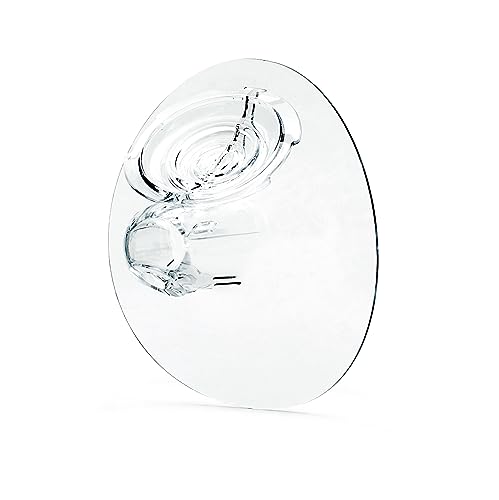 Elvie Pump Breast Shield - 24mm | 2 Pack Nipple Shield Flange for Pumping Breast Milk | Breast Feeding Essentials for Electric Breast Pumps | BPA Free Breast Shells | Breast Pump Bra Compatible