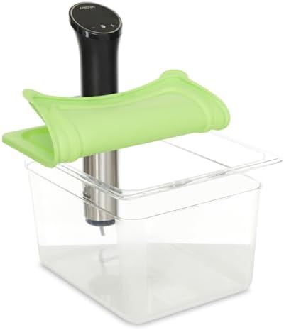 Sous Vide Container 12 Qt Compatible with Anova All Models, Breville Joule, Instant Pot Sous Vide Cooker, Includes Universal Silicone Lid