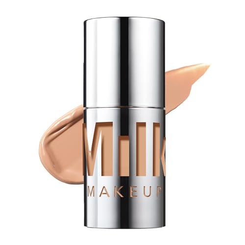 Milk Makeup Future Fluid All Over Cream Concealer, 8C (Light with Cool Undertones) - 0.28 fl oz - Medium-to-Full Coverage - Up to 12-Hour Wear - Crease-Proof Finish - Vegan, Cruelty Free