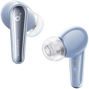 Soundcore by Anker Liberty 4, Noise Cancelling Earbuds, True Wireless Earbuds with ACAA 3.0, Dual Dynamic Drivers for Hi-Res Premium Sound, Spatial Audio with Dual Modes, Heart Rate Sensor (Renewed)