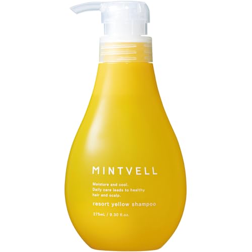 SUNCALL Suncourse Salon Exclusive Mint Bell Resort Yellow Shampoo, 9.8 fl oz (275 ml) [Renewed in 2023]
