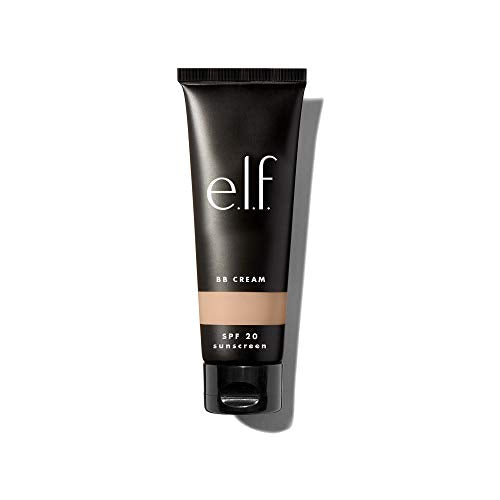 E.L.F BB Cream - Medium - SPF 20 - 0.96 fl oz -Weightless, Hydrating, Nourishing , Primes, Protects, Moisturizes, Provides Even Coverag
