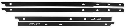 Pinch Weld Covers for 2021-2024 Ford Bronco 4-Door | Covers Up Unsightly Pinch Weld | Bolt-On Installation | Micro-Texture Black Powder Coat | DV8 Offroad