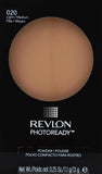 Revlon Face Powder, PhotoReady Blurring Face Makeup, Longwear Medium- Full Coverage with Flawless Finish, Shine & Oil Free-Fragrance Free, 020 Light Medium, 0.30 Oz