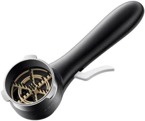 54mm Espresso Coffee Machine Cleaning Brush Espresso Cleaning Brush 360° Cleaning Push-Up Coffee Maker Brush Compatible with 54mm Breville Machines
