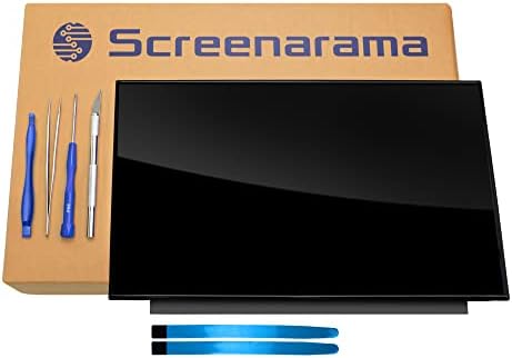 SCREENARAMA New Screen Replacement for B156XTN08.0 H/W:0A, HD 1366x768, Glossy, LCD LED Display with Tools