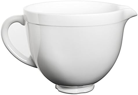 KitchenAid KSMCB5LW 5-Qt. Tilt-Head Ceramic Bowl - White Chocolate