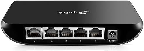 TP-LINK TL-SG1005D 10/100/1000Mbps 5-Port Gigabit Desktop Switch, 10Gbps Capacity(Renewed).