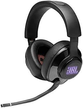 JBL Quantum 400 Wired Over-Ear Gaming Headphones with USB - Black (Renewed)