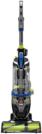 Bissell Pet Hair Eraser Turbo Rewind Vacuum, Lightweight, Automatic Cord Rewind, Tangle-Free Brush Roll, Headlights, Powerful Pet Hair Pickup, SmartSeal Allergen System, Blue, 27909