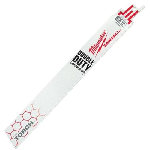 Milwaukee 48-01-7788 9 in. 18 TPI The Torch Sawzall Blade 100 Pk