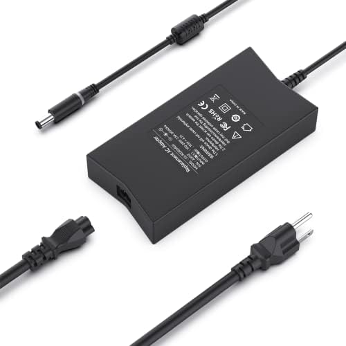 DELL 130W Laptop Charger AC Adapter for Dell Inspiron 300m 500m 1521 1525 1720 15R (N5110) 17R (N7110) Dell Xps 15 (L501X) (L502x) 17 (L701X) Dell Vostro 500 1000 1200 PA-4E Power Cord (7.4 * 5.0MM)