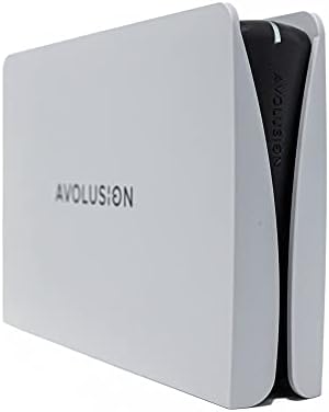 Avolusion PRO-5Y (White) 6TB USB 3.0 External Gaming Hard Drive for PS5 / PS4 Game Console - 2 Year Warranty (Renewed)