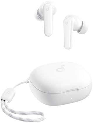 Soundcore by Anker P20i True Wireless Earbuds, 10mm Drivers with Big Bass, Bluetooth 5.3, 30H Long Playtime, Water-Resistant, 2 Mics for AI Clear Calls, 22 Preset EQs, Customization via App (Renewed)