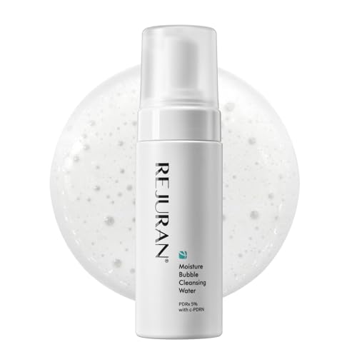 REJURAN® Moisture Bubble Cleansing Water, c-PDRN® - Facial Foaming Cleanser with PDRx, pH-Balanced and Hydrating, Micellar Water for Makeup Removal, Korean Skin Care (5.07 fl oz)