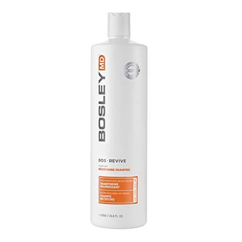 BosleyMD BosRevive Color Safe Nourishing Shampoo & Conditioner & Kit for Noticeably Thinning Hair, (Color Safe)