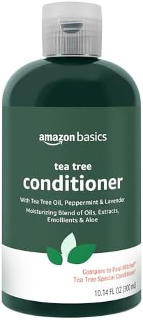 Amazon Basics Tea Tree Conditioner, 10.14 Fl Oz, Pack of 1