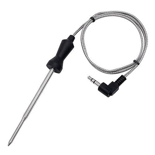 Temperature Meat Probe for Ninja AG400, AG400C, AG450, IG450CO Foodi Pro 5-in-1 Indoor Grill with Air Fry, Replacement for Ninja air Fry Smart Thermometer Probe, 1 Pack