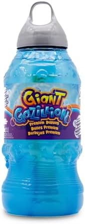 Gazillion 2 Liter Giant Bubble Solution - Create Bigger, Non-Toxic, Eco-Friendly Bubbles with The Special Wand - Ages 3+