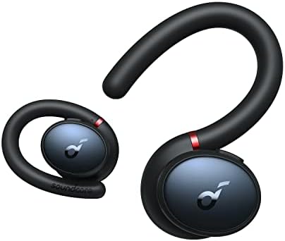 Soundcore Sport X10 True Wireless Bluetooth 5.2 Workout Headphones, Rotatable Ear Hooks, Deep Bass, IPX7 Waterproof, Sweatproof, 32H Play, Sport Earbuds, Gym, Running (Renewed)