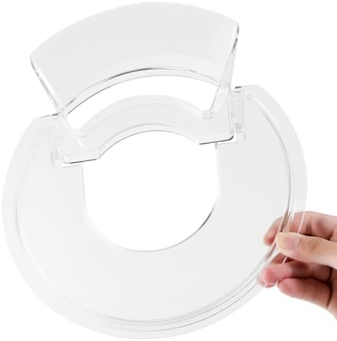 Pouring Shield for KitchenAid-Secure Pouring Shield with Removable Pour Spout for KitchenAid 4.5-5 Quart Tilt-Head Stand Mixers, Splatter Guard Fits for Stainless Steel, Glass, Ceramic Bowls