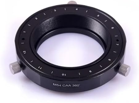 M42/M48/M54/M68 CAA 360 ° Rotator Camera Angle Adjuster (Color : M54), JTSF9648
