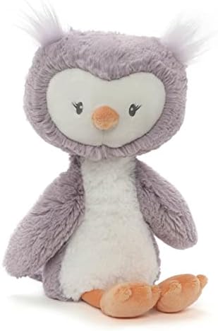 GUND Baby, Lil’ Luvs Collection Quinn Owl Plush Stuffed Animal, Purple and White, 12”