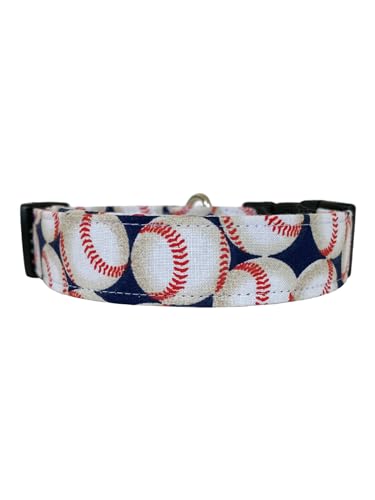 Home Run Baseball Dog Collar (X-Small)