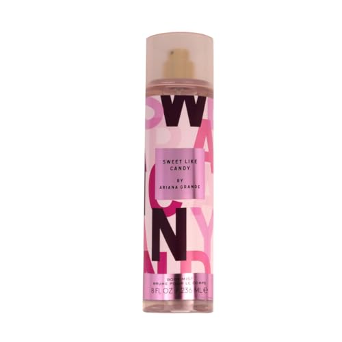 Ariana Grande Sweet Like Candy Body Mist – Fruity & Gourmand Fragrance for Women – 8 Fl Oz