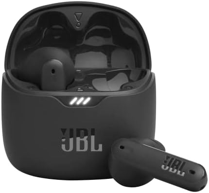 JBL Tune Flex - True Wireless Noise Cancelling Earbuds (Black), Small (Renewed)