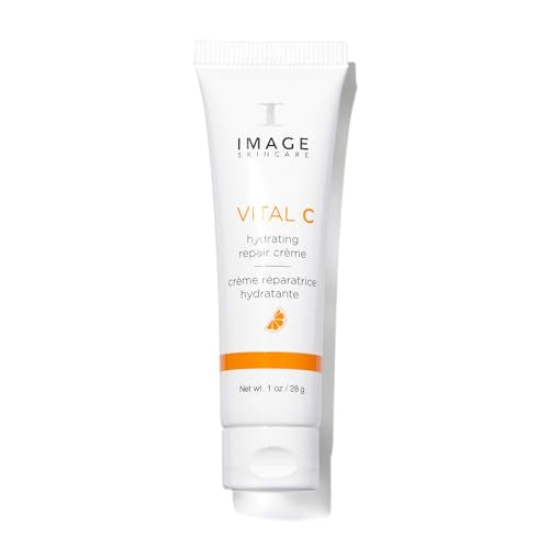 IMAGE Skincare, VITAL C Hydrating Repair Crème, Face Night Cream Moisturizer with Hyaluronic Acid, for Dry Skin