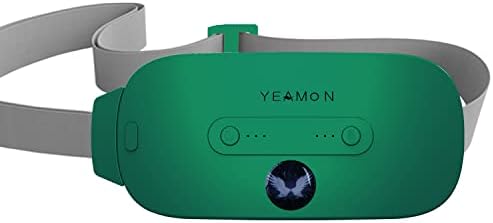 Portable Cordless Heating Pad, Electric Waist Belt Device,Fast Heating Pad with 3 Heat Levels and 3 Vibration Massage Modes, Back or Belly Heating Pad for Women and Girl(Green)