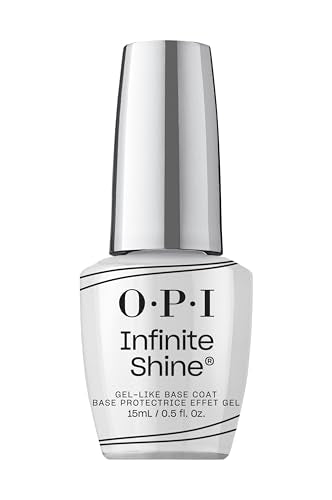 OPI Infinite Shine Long Wear Nail Polish | Clear Gel Like Nail Polish Base Coat & Top Coat | Vegan, Long Lasting, Protects Nails