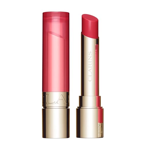 Clarins Lip Oil Balm | Nourishes, Hydrates, and Visibly Plumps | Natural Look | Sheer Finish and Shine | 99% Skincare Formula and 96% Natural Ingredients | Contains Hydrating Peptide | 0.1 Ounce
