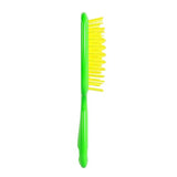 FHI HEAT UNbrush Wet & Dry Vented Detangling Hair Brush, Lemon Lime Green