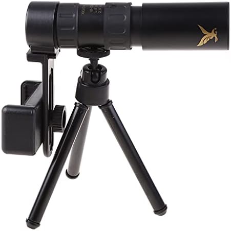 300x40 Monocular Binoculars Weak Night for Vision with Smartphone Holder Metal Monocular Monocular with Monocular 4k 10-300x 40mm