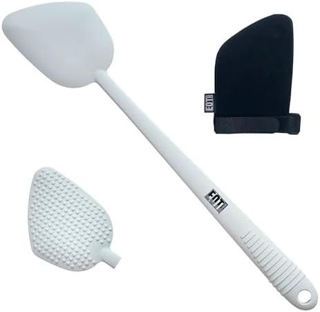 Bendable Lotion Applicator for Back & Body (Microfiber Mitt Included) - Sunscreen, Self Tanner, Medication, Body Lotion Applicator for Back