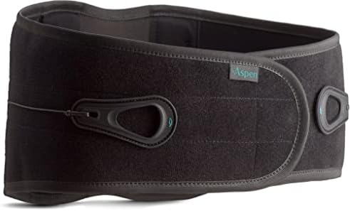 Aspen Lumbar Support Back Brace, Patented Pulley System with Targeted Compression, Pain Relief for Men & Women, Extra-Large 41"-48"